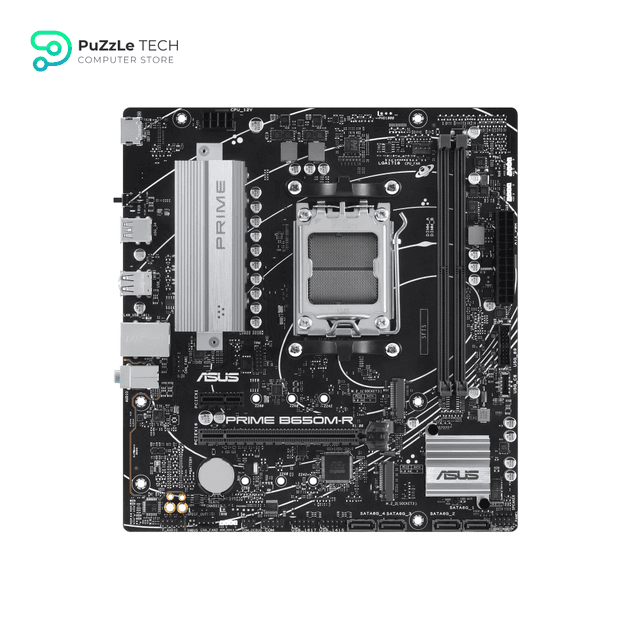 ASUS PRIME B650M-R AMD DDR5, AMD B650, AM5, Micro ATX, 2 DDR5, HDMI, 2.5G LAN, PCIe4, 2x M.2