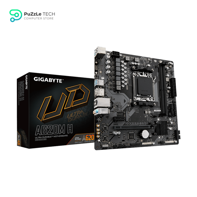 Gigabyte A620M H DDR5 AM5 M-ATX Motherboard