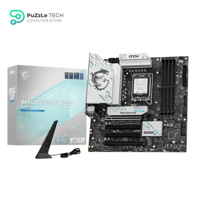 MSI B860M GAMING PLUS LGA1851 DDR5 Wi-Fi 7 Motherboard