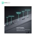 Antec C3 ARGB, 3 x 120mm & 1 x 120mm ARGB PWM Fans Included, Up to 8 Fans Simultaneously, Type-C, Seamless Tempered Glass Front & Side Panels, 360mm Radiator Support, Mid-Tower ATX PC Case 12