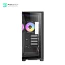 Antec C3 ARGB, 3 x 120mm & 1 x 120mm ARGB PWM Fans Included, Up to 8 Fans Simultaneously, Type-C, Seamless Tempered Glass Front & Side Panels, 360mm Radiator Support, Mid-Tower ATX PC Case 3