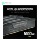 CORSAIR VENGEANCE DDR5 RAM 32GB (2x16GB) 5600MHz CL40 Intel XMP iCUE Compatible Computer Memory - Black 4