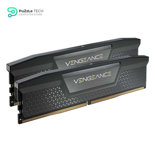 CORSAIR VENGEANCE DDR5 RAM 64GB (2x32GB) 5200MHz CL40-40-40-77 1.25V Intel XMP Desktop Computer Memory - Black