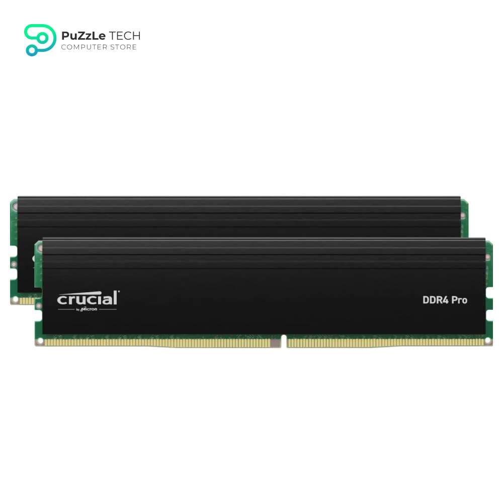 Crucial Pro RAM 32GB Kit (2x16GB) DDR4 3200MHz Desktop Memory