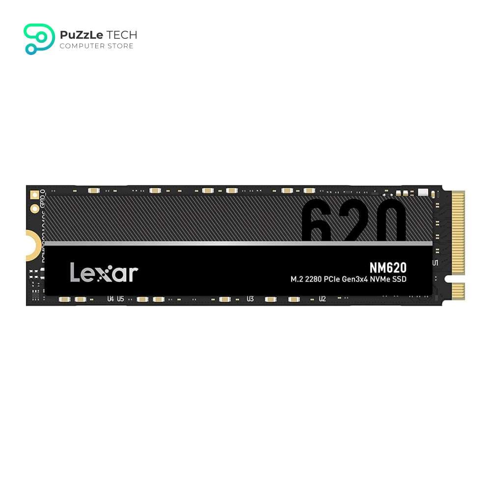 Lexar NM620 1TB SSD - M.2 2280 PCIe Gen3x4 NVMe 1.4 Internal SSD - Up to 3500MB/s Read - 3000MB/s Write - 3D NAND Flash Internal Solid State Drive for PC Enthusiasts and Gamers