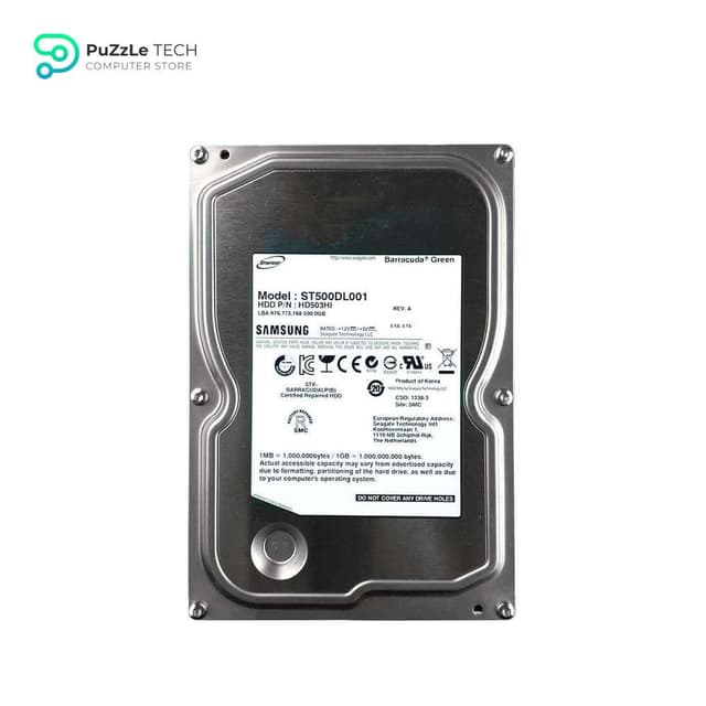 Samsung Barracuda 500GB 16MB Cache SATA 3.0Gb s 3.5 Internal HDD By Seagate - ST500DL001
