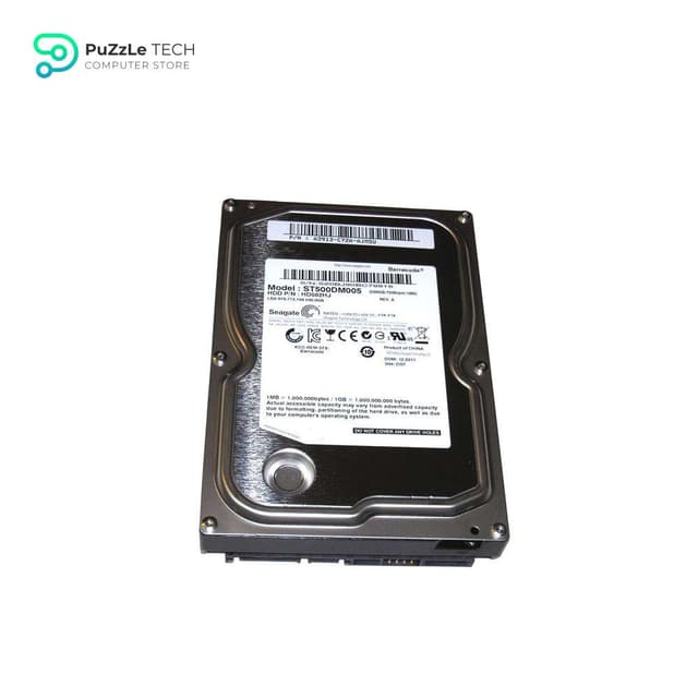Samsung Barracuda 500GB 16MB Cache SATA 3.0Gb s 3.5 Internal HDD By Seagate - ST500DL001
